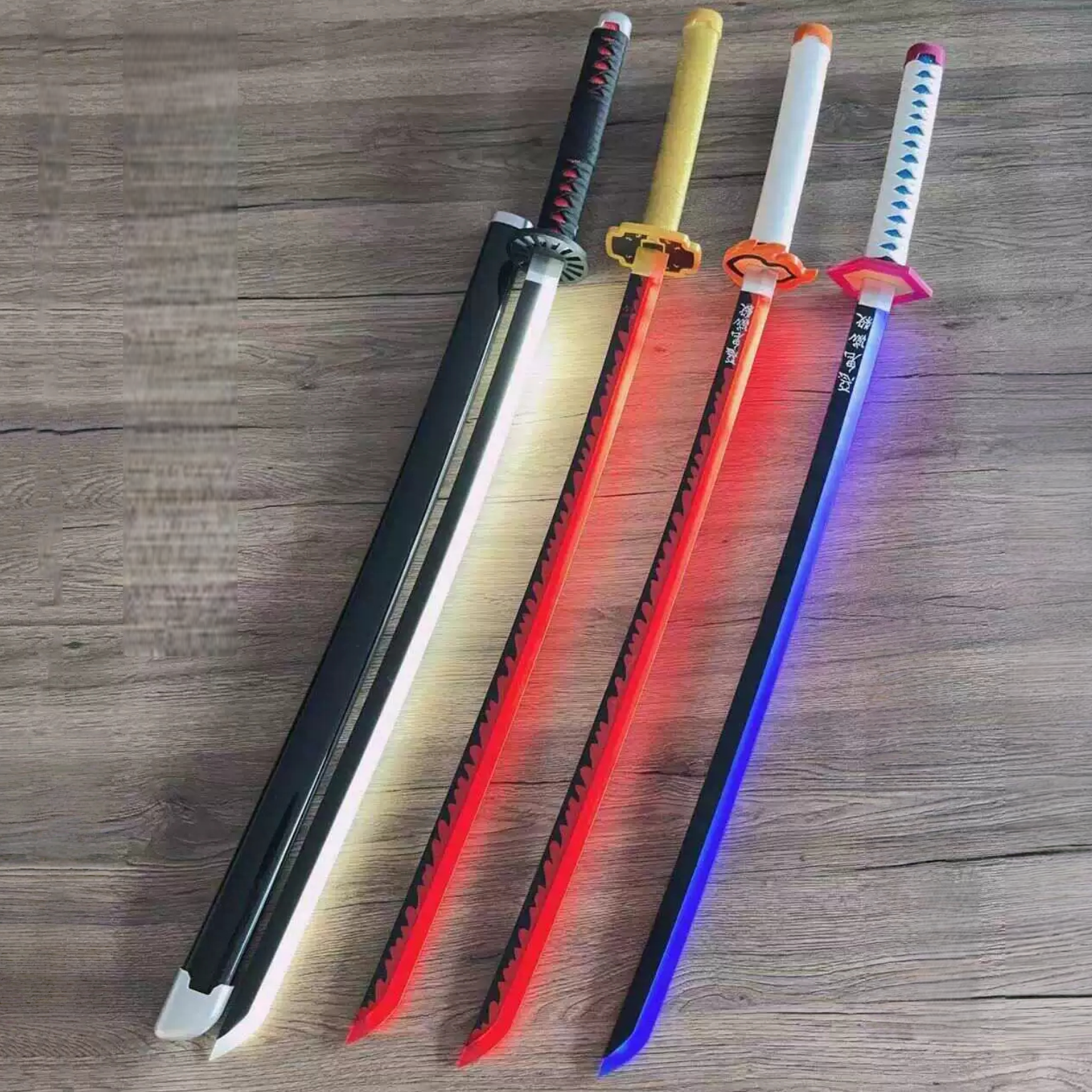 Cosplay Prop Katana - 40inch Glow Demon Slayer Katana LED