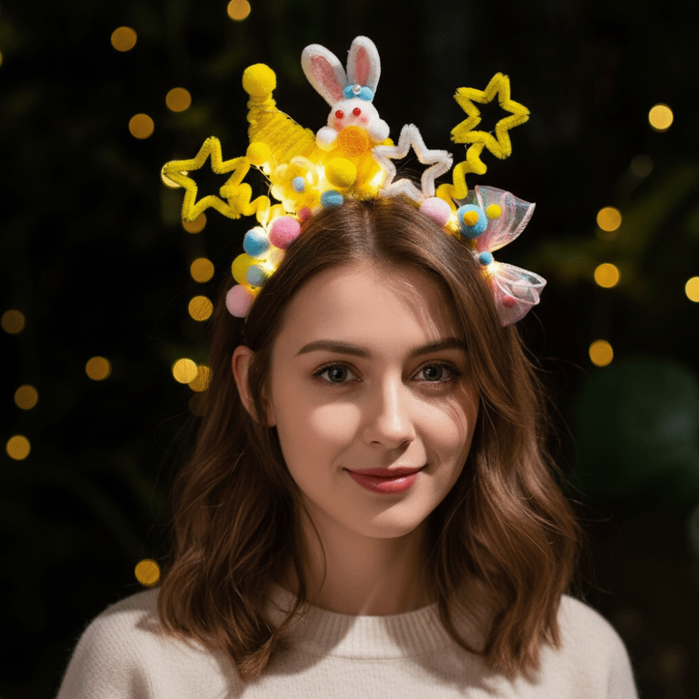 Handmade Bunny Headband Lumino - Easy Cosplay Prop recensione e prezzo