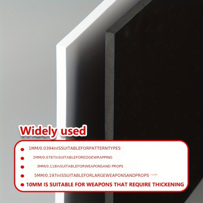 EVA Foam Board 14x39 Inch, 3mm - Cosplay Prop Foam Board recensione e prezzo