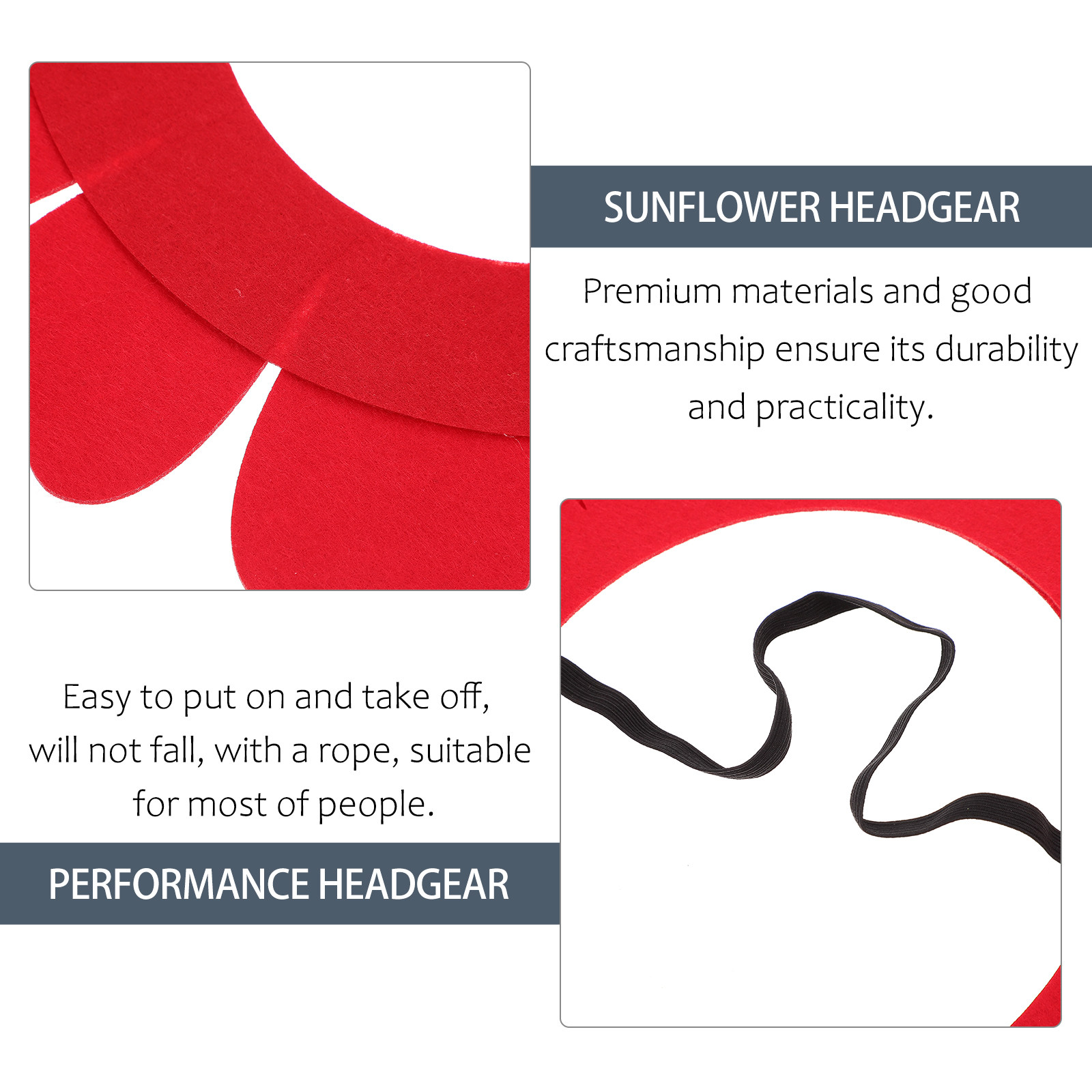 2Pcs Premium Felt Sunflower He - Easy Cosplay Prop recensione e prezzo