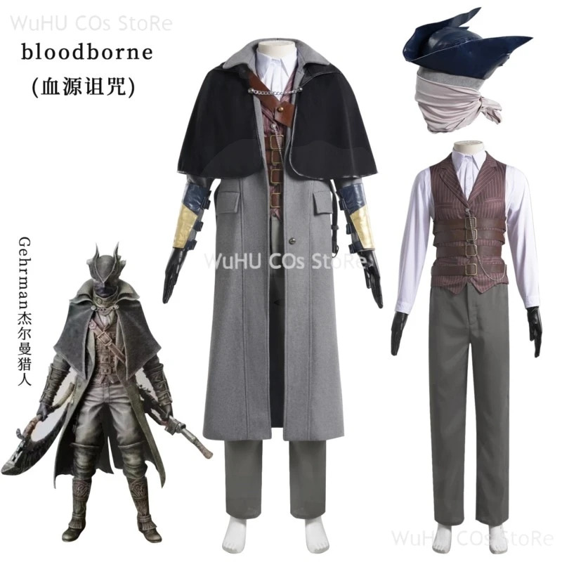 Game Bloodborne Gehrman Cospla - Bloodborne Cosplay Prop recensione e prezzo