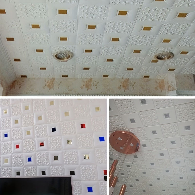 10Pcs 70x70cm Big Size Ceiling - Craft Foam Roll recensione e prezzo