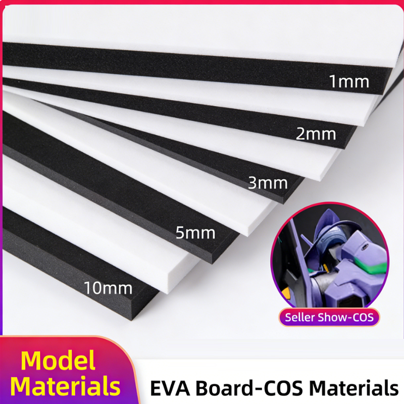 38-degree black EVA foam board - Cosplay Prop Foam Board recensione e prezzo