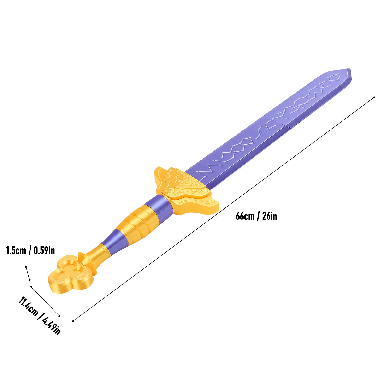 Sword  3D Printing Sword  PLA  - Cosplay Prop Blueprints recensione e prezzo